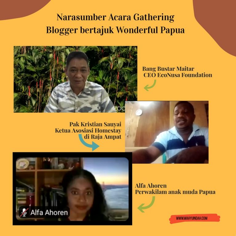 narasumber wonderful papua