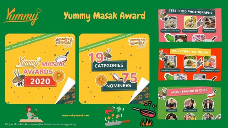 yummy masak award di indonesia memasak by yummy