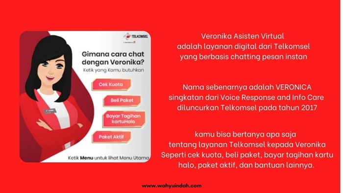 Tanya Veronika Asisten Virtual dari Telkomsel itu apa sih?