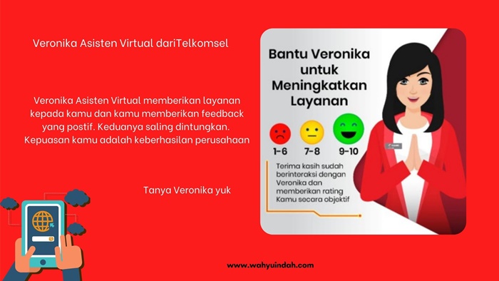 berkata sopan dan memberikan penilaian obyektif jadi cara untuk bantu veronika meningkatkan layanan telkomsel