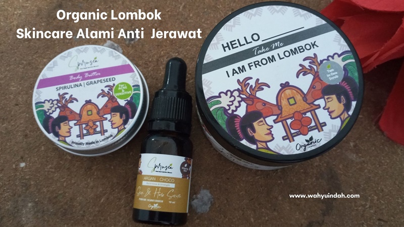 organic Lombok skincare alami anti jerawat