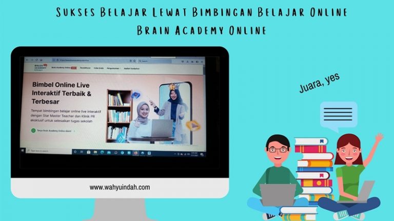 belajar online ya di bimbinga belajar online brain academy online