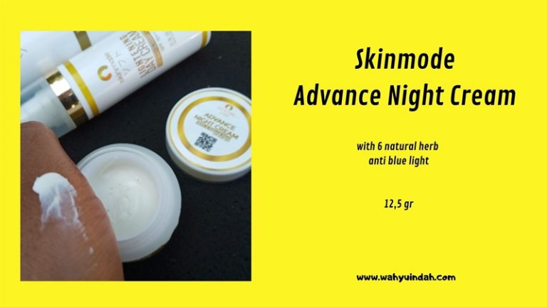 review skinmode advance night cream