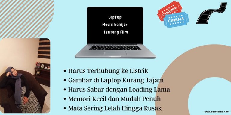 laptop sebagai media belajar tentang film