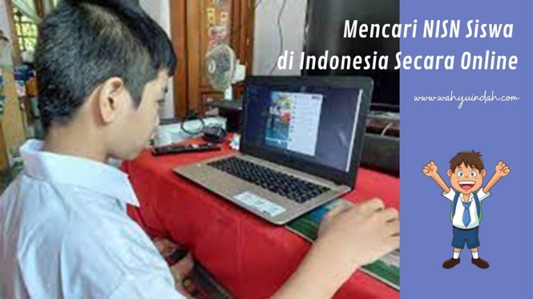 mencari NISN Siswa di Indonesia secara online
