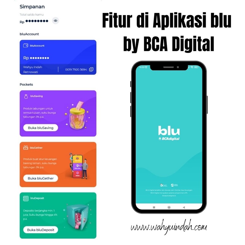 fitur di aplikasi blu by BCA Digital