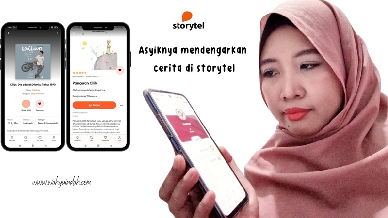 pengalaman menggunakan storytel