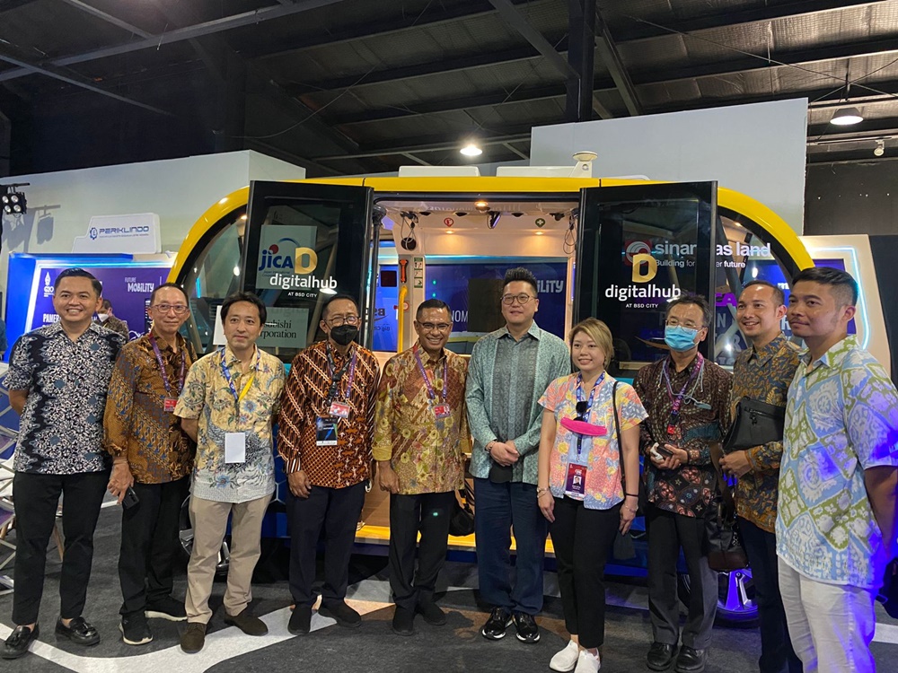 autonomous vehicle di BSD City