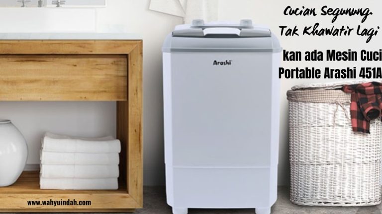mesin cuci portable Arashi