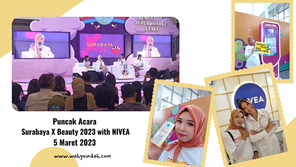 puncak acara surabaya x beauty 2023 with NIVEA