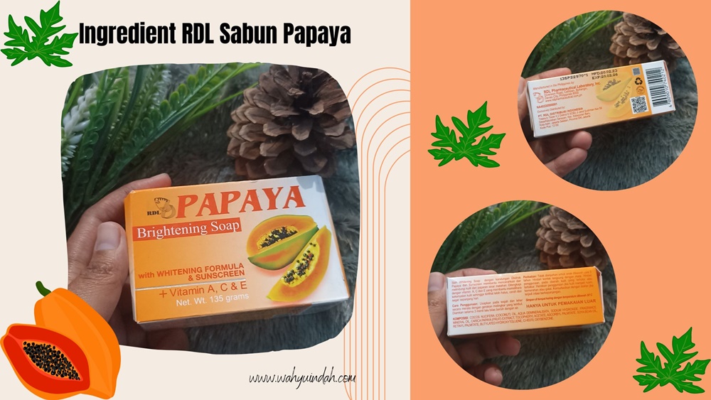 ingredient RDL Sabun Papaya