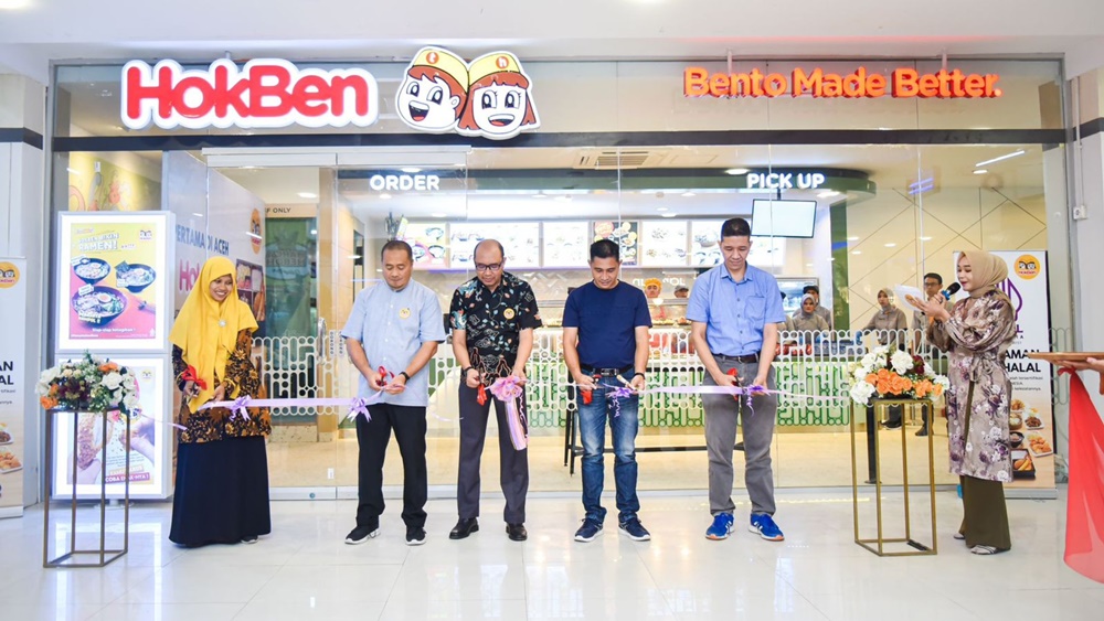 grand opening HokBen di Aceh
