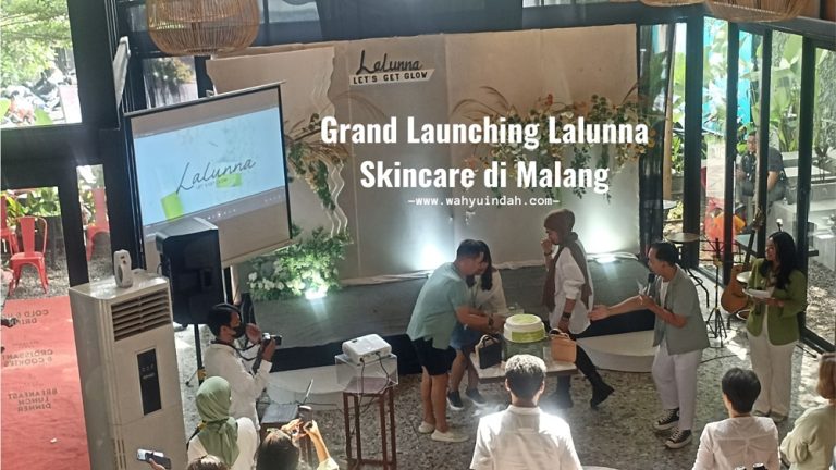 grand laundhing lalunna skincare di Malang