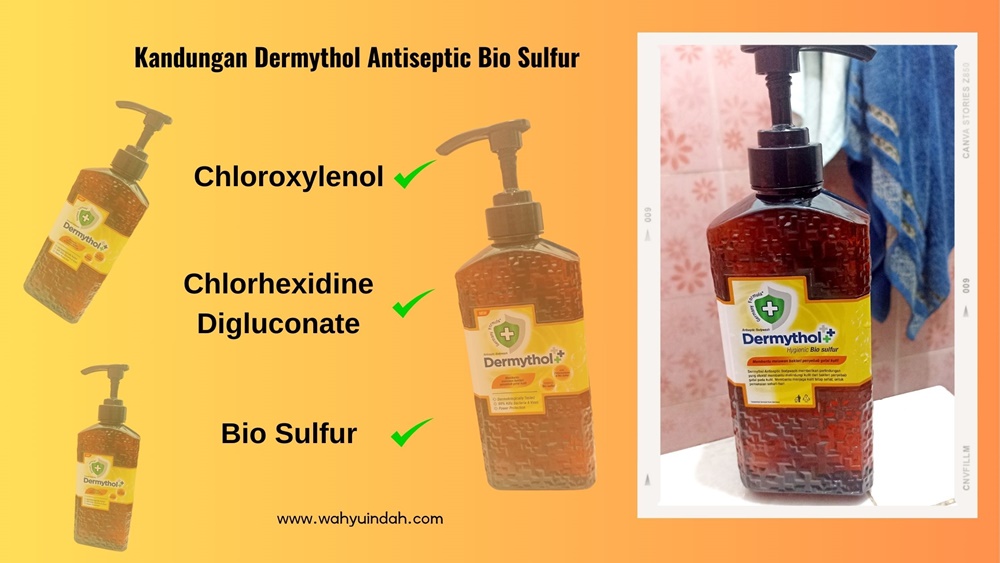 kandungan Dermythol Antiseptic Bio Sulfur