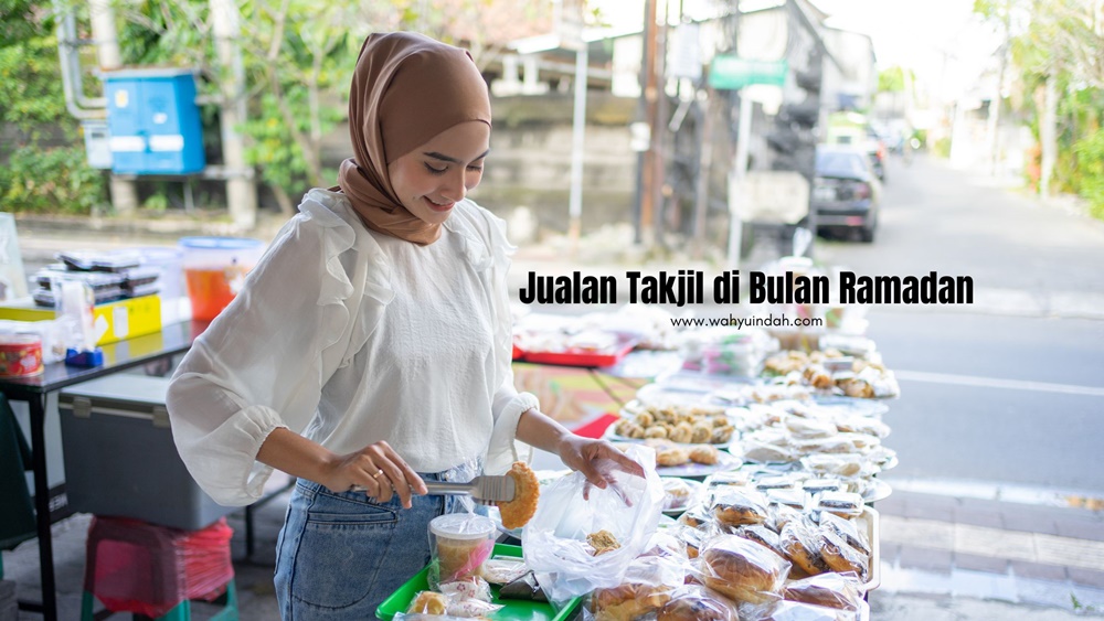 jualan takjil di bulan Ramadhan