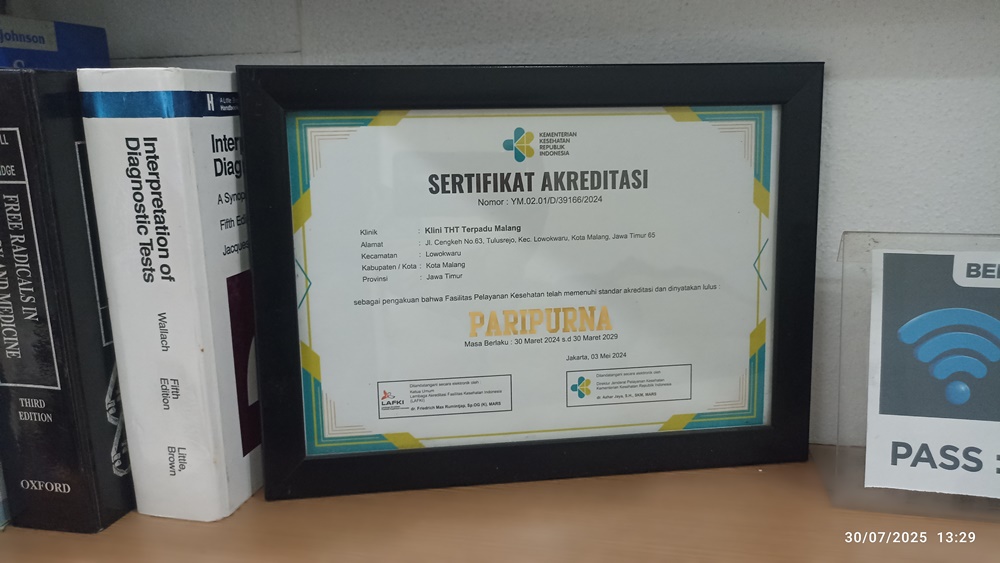 sertifikat akreditasi paripurna