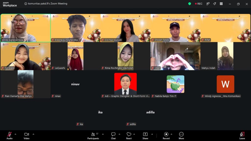 meeting sesama BA Ayam Bakar Pak D