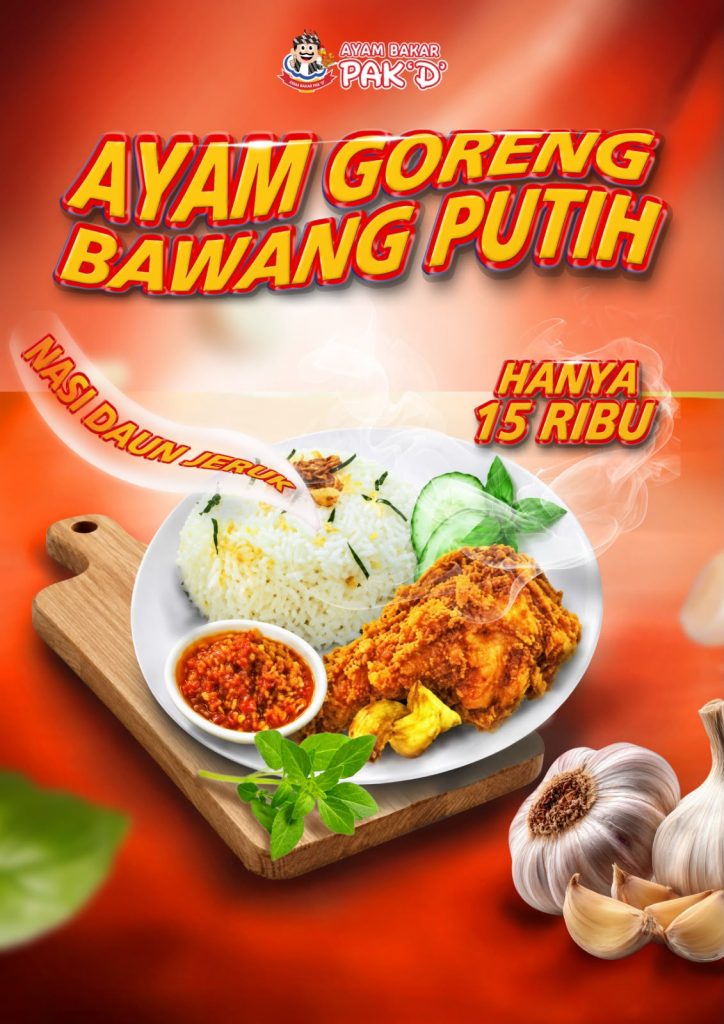Menu baru Ayam Bakar Pak D